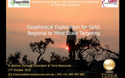 TeamWA Workshop: Mapping mineral systems – new perspectives and challenges for exploration geophysics