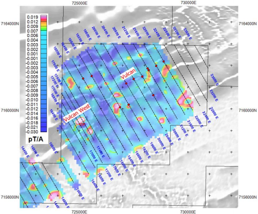 Vulcan West Priority Sulphide Target Confirmed by Infill EM