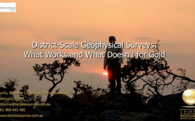 District-Scale Geophysical Surveys: What Works and What Doesn’t for Gold