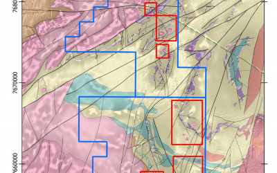 Targeting Program Across Arrow Identifies Several Intrusions in the Folded Malina Formation Analogous to Hemi