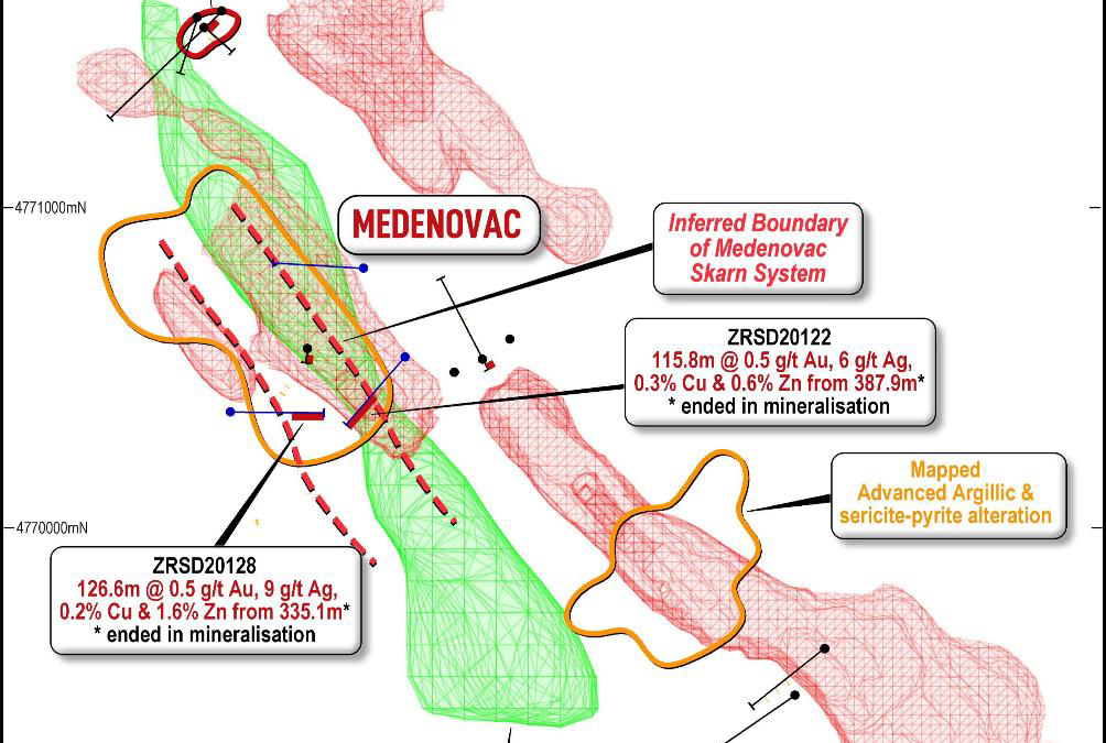 Hugely Successful Maiden Drilling Program at Rogozna