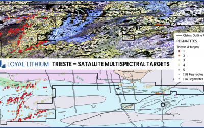 Identification of Multiple High Value Targets at Trieste Lithium Project, James Bay, Canada