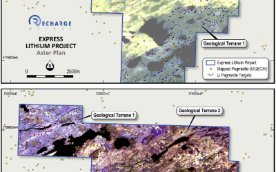 Significant Targets Identified at the Express Lithium Project, James Bay Canada