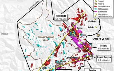 New Project-scale Structural Framework at Rogozna Supports Multiple New Porphyry Targets