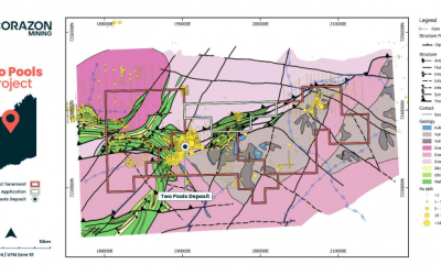 Surface Gold Anomalies Identified and Key Tenement Application Lodged at Two Pools Gold Project WA