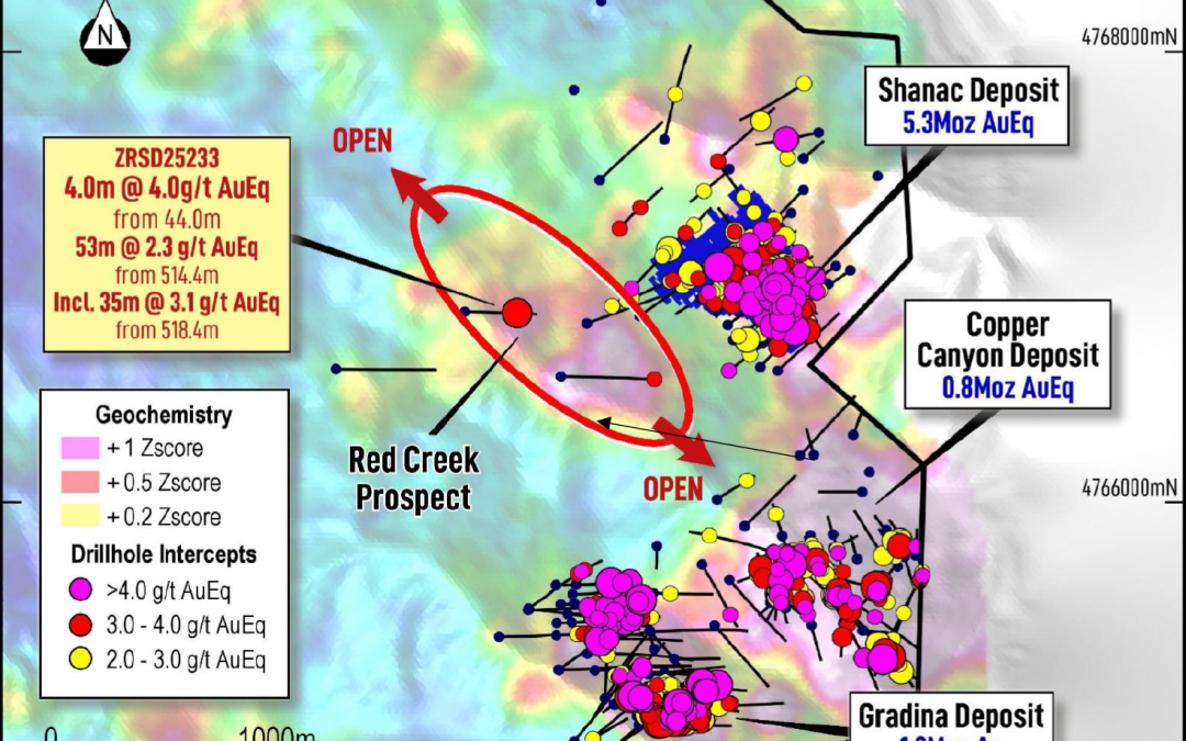 Significant New Gold-Copper Discovery at Rogozna