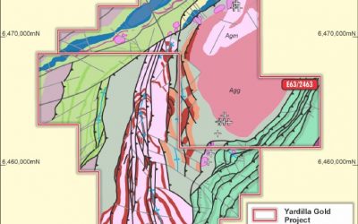 Yardilla Gold Project Exploration Update